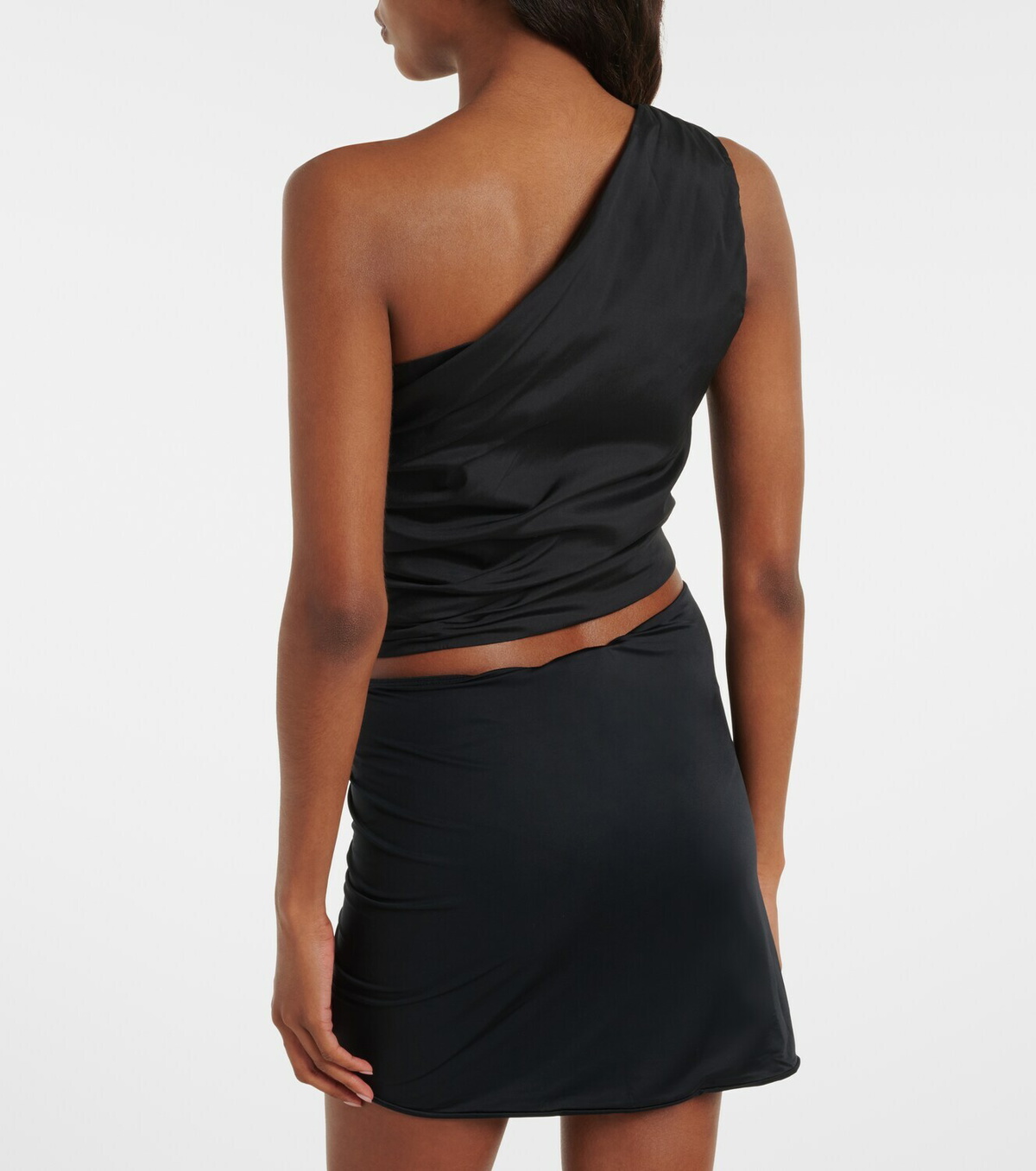 ViX Paula Hermanny Zoe one-shoulder crop top