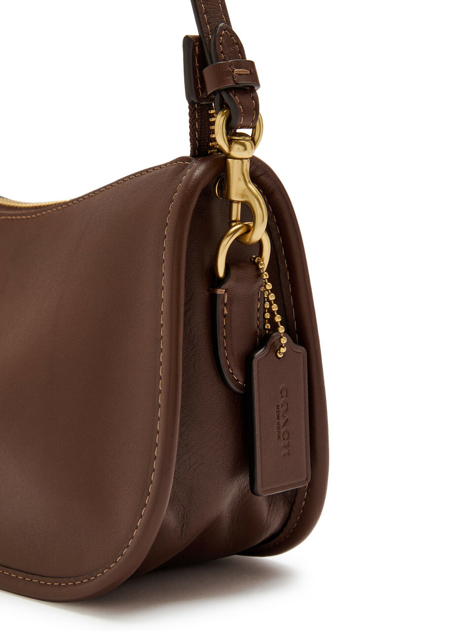 Coach Waverly Leather Shoulder bag - Brown - One Size