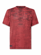 Nike Running - Logo-Print Dri-FIT ADV Running T-Shirt - Red