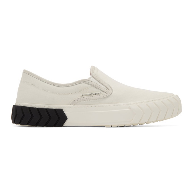 Photo: both Off-White Pop Tyres Slip-On Sneakers