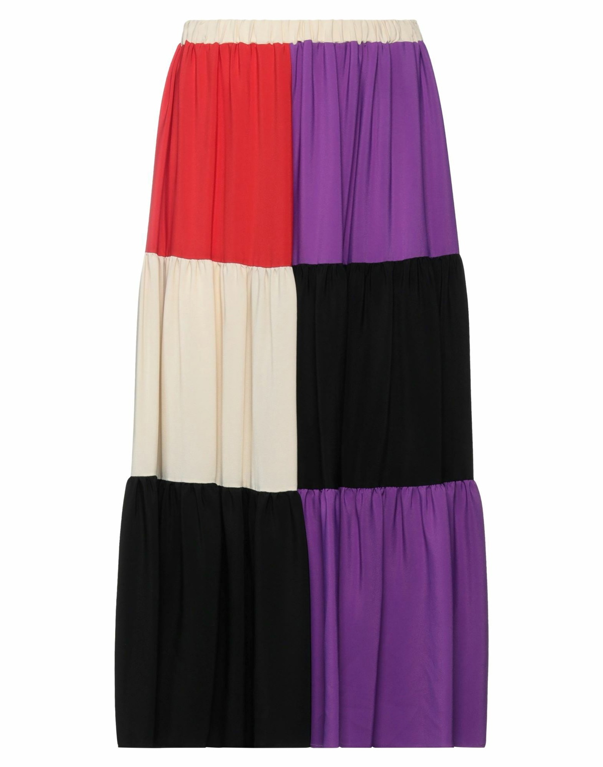 Jucca Womens Midi skirt in Purple