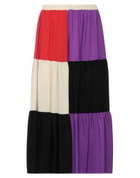 Jucca Womens Midi skirt in Purple