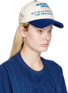 ADER error Off-White & Blue 'Og: Diagonal @1221' Cap