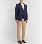 Etro - Navy Wool-Hopsack Blazer - Navy