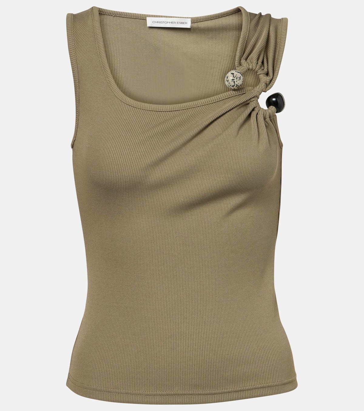 Christopher Esber S-Buckle tank top Christopher Esber