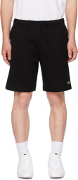 Lacoste Black Three-Pocket Shorts