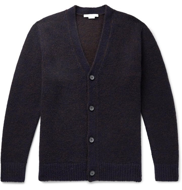 Photo: Acne Studios - Mélange Wool-Blend Cardigan - Blue