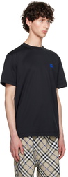 Burberry Black Cotton T-Shirt