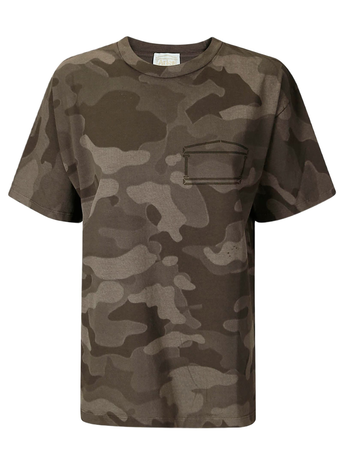 Aries Mini Problemo T-Shirt in Alabaster ARIES