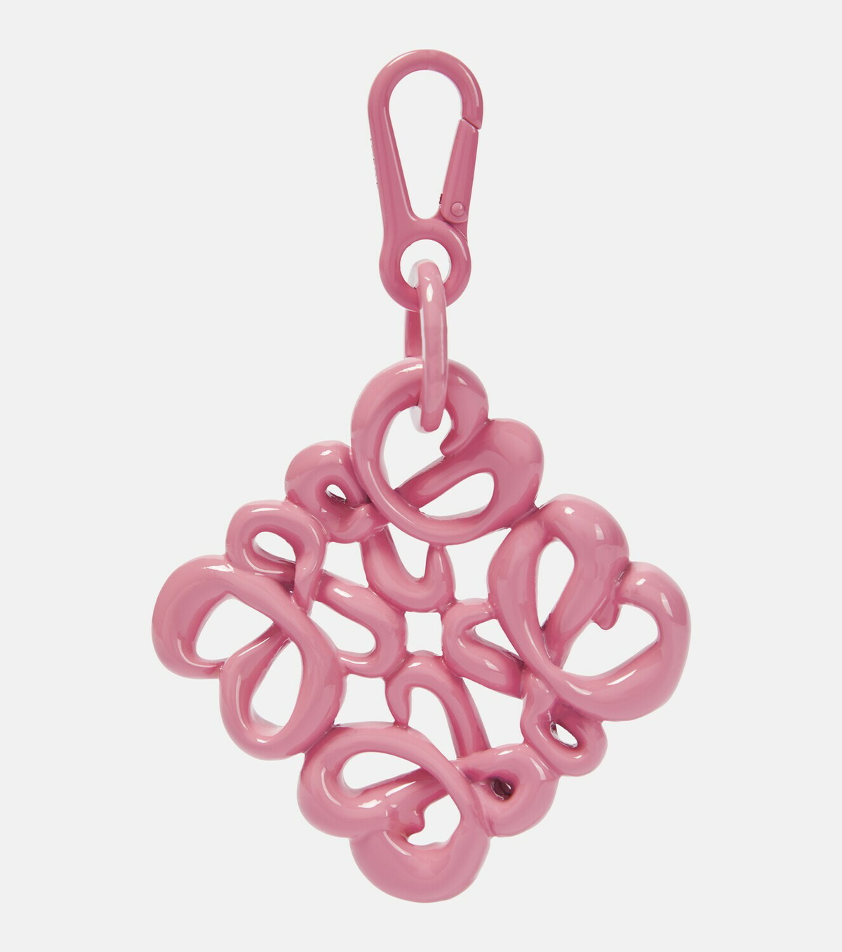 [Loewe] Loewe Anagram Charm Leather Key Ring Key Holder C621232XDB Yellow [Used] [Authenticated and Guaranteed Authentic] 199172