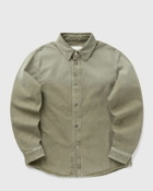 CLOSED ARCHIVE BASIC SHIRT Green Mens Longsleefe
