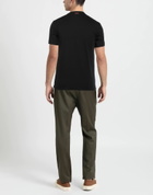 Zegna Mens T-shirt in Black