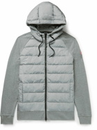 Canada Goose - HyBridge Huron Quilted Shell and Cotton-Jersey Down Jacket - Gray