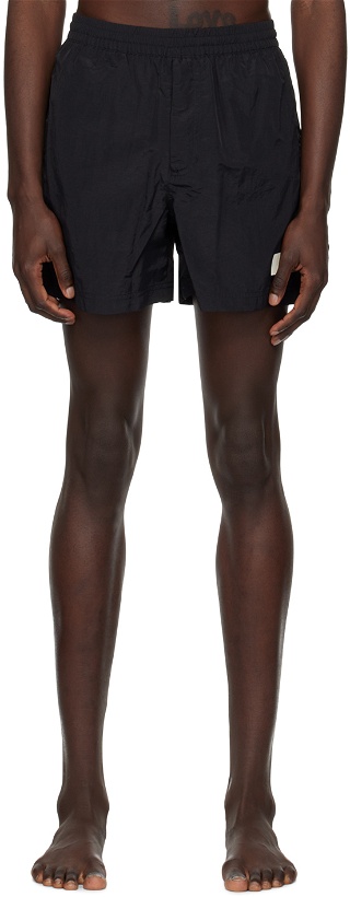 Photo: Y-3 Black Bonded Swim Shorts