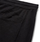 James Perse - Loopback Supima Cotton-Jersey Sweatpants - Men - Black