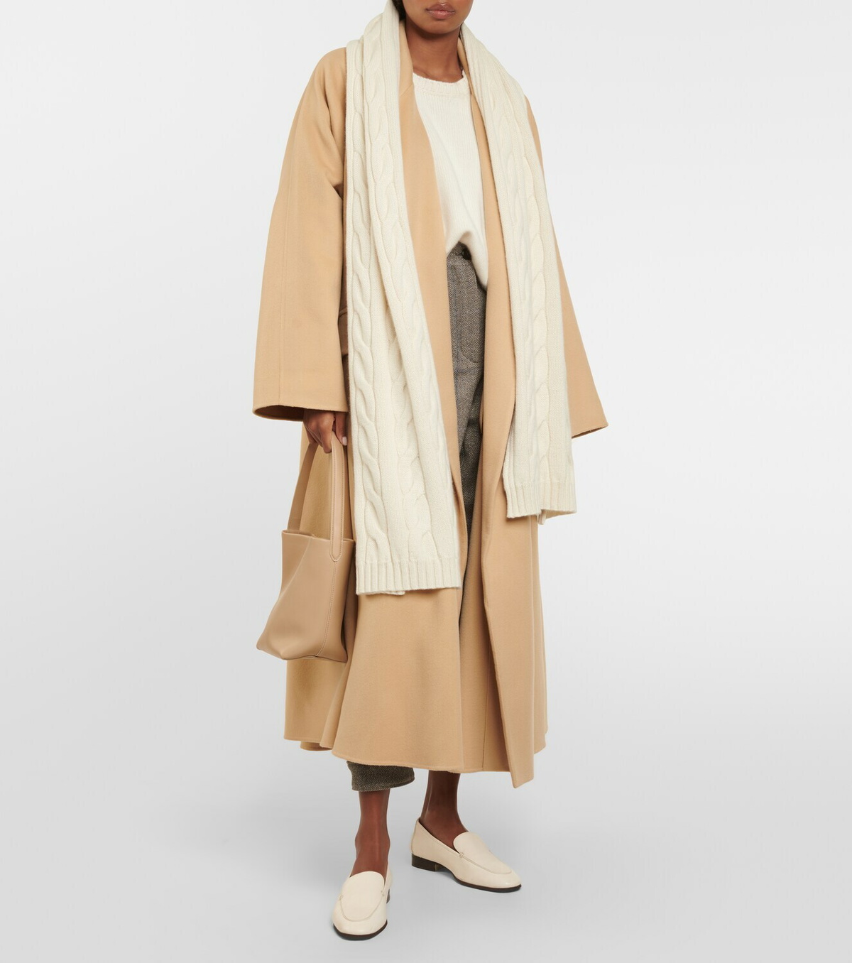 Loro Piana☆CASHMERE☆ Loro Piana Suéter De Cashmere Com Zíper | Neutro | FARFETCH BR