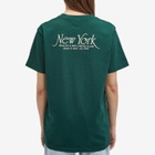 Sporty & Rich Women's NY 94 T-Shirt in Forest Cream