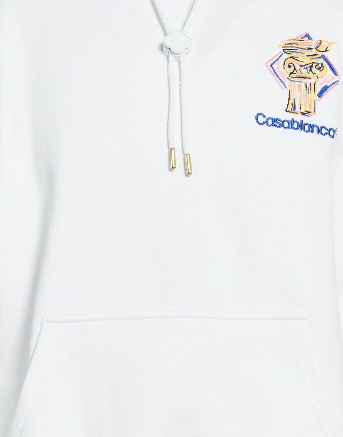 Casablanca Mens Sweatshirt in White