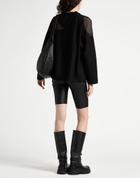Jijil Womens T-shirt in Black