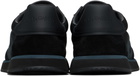 Dolce&Gabbana Black Mixed-Material 'DG' Cushion Sneakers