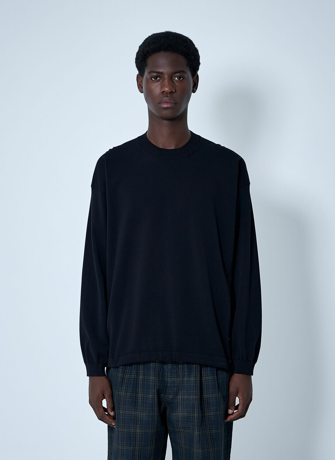 Comme des Garçons Homme Logo Print Cotton Sweater