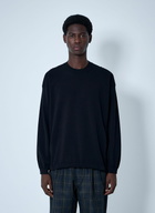 Comme des Garçons Homme Logo Print Cotton Sweater