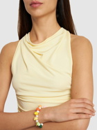 CASABLANCA Shell Shape & Faux Pearl Bracelet