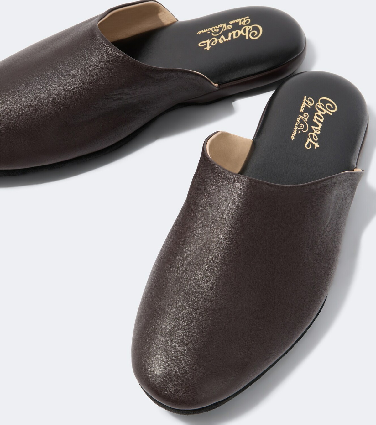 Charvet Leather slippers