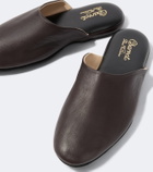 Charvet Leather slippers