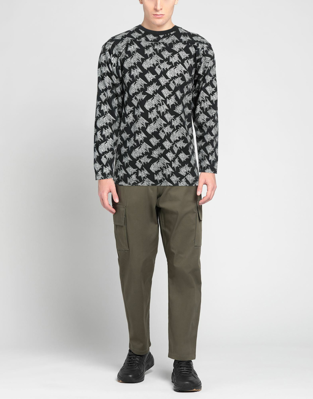 Erl Mens T-shirt in Black