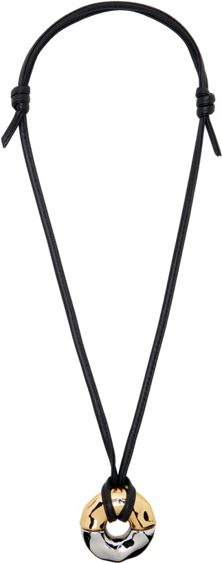 Photo: AMI Paris Brass Dune Necklace