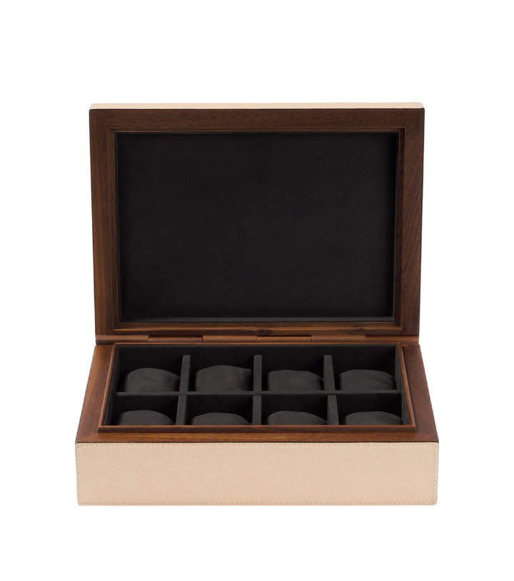 Photo: Giobagnara Frank wood and leather watch box
