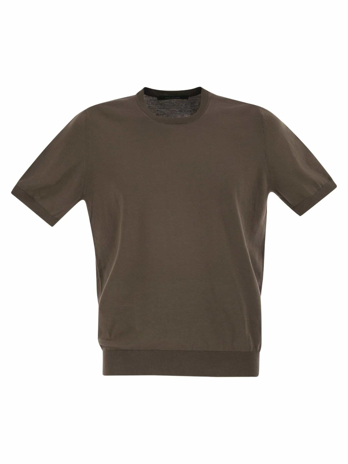 Tシャツ・カットソー TAGLIATORE Basic short-sleeved cotton T-shirt Tagliatore Basic Short-sleeved Cotton T-shirt Tagliatore
