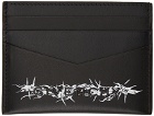 Givenchy Black Barbed Wire Card Holder
