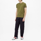 Moncler Men's Arm Logo Classic T-Shirt in Khaki