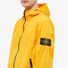 Stone Island Men's Crinkle Reps Hooded Jacket in Orange