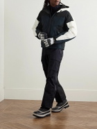 Aztech Mountain - Extreme Colour-Block Hooded Down Ski Jacket - Blue