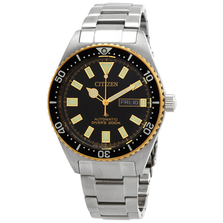 Photo: Citizen Promaster Automatic Black Dial Mens Watch NY0125-83E