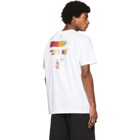 Marcelo Burlon County of Milan White NBA Edition Miami Heat T-Shirt