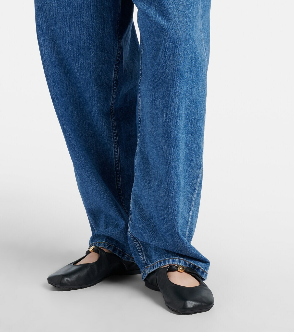 Loewe Belted wide-leg jeans