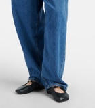 Loewe Belted wide-leg jeans