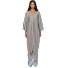 Rick Owens Gray Tower Tommykite Maxi Dress