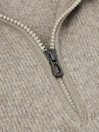 SEASE - Cashmere Half-Zip Sweater - Neutrals