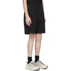 Stussy Black Brushed Beach Shorts