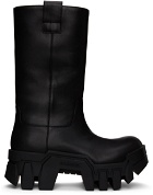 Balenciaga Black Bulldozer Boots