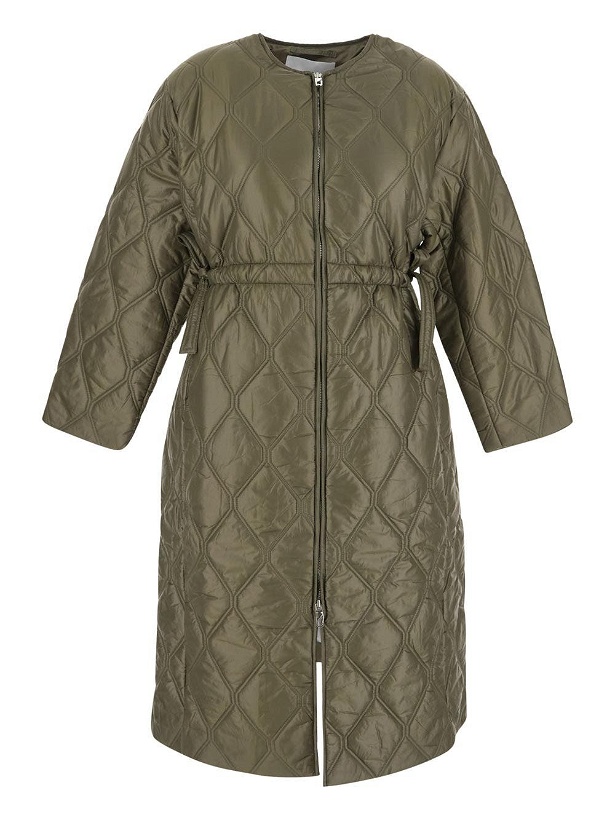 Photo: Ganni Quilted Shell Coat