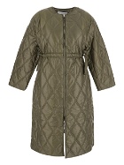 Ganni Quilted Shell Coat