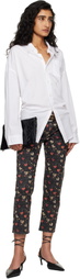 R13 Black Straight-Leg Boy Jeans