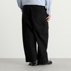 Studio Nicholson Men's Sorte Deep Pleat Volume Pant in Black