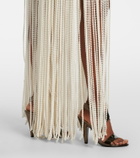 Alaïa Trompe l’œil wide-leg pants